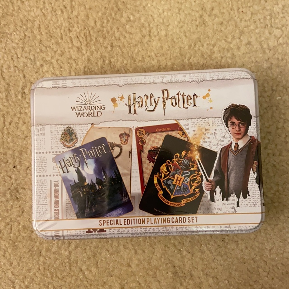 Harry Potter playing cards set